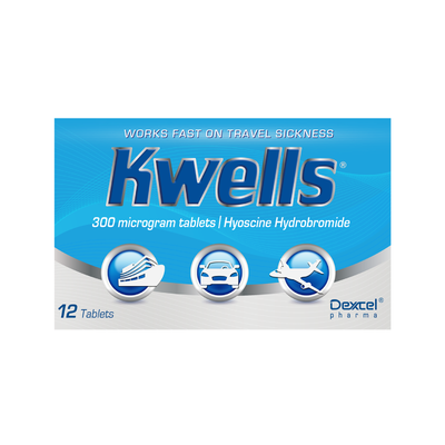Kwells Travel Sickness 300 Microgram Tablets