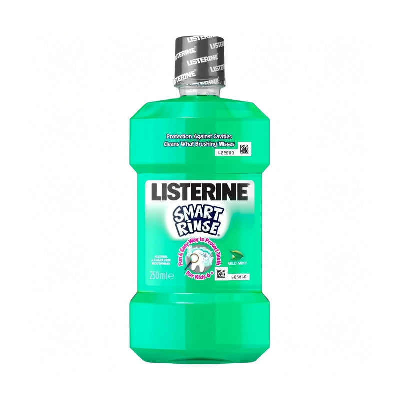Listerine Smart Rinse Children Mild Mint Mouthwash 250ml