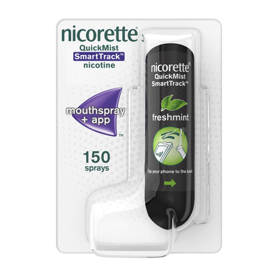 Nicorette Quickmist Smarttrack Mouth Spray Freshmint