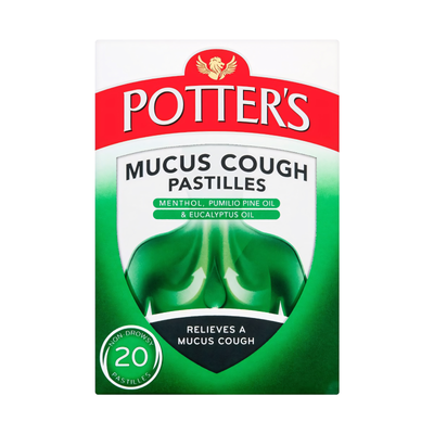 Potters Mucus Cough Pastilles