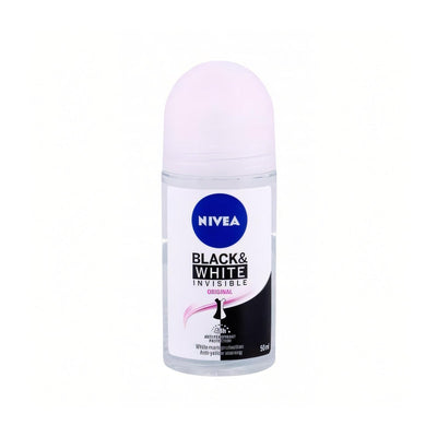 Nivea Black & White Invisible Roll On Deodorant 50ml